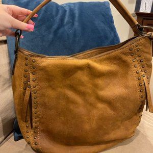 Frye Victoria Moto Hobo